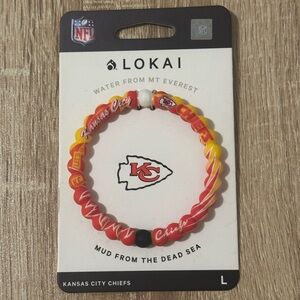 Kansas City Chiefs Lokai Bracelet Size Large